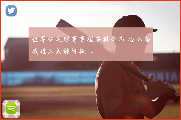 世界杯足球赛赛程安排公布 各队备战进入关键阶段_1